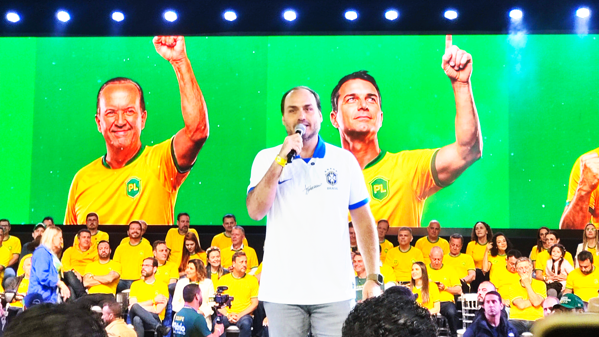 Danilo Visconti e Carlos Bolsonaro