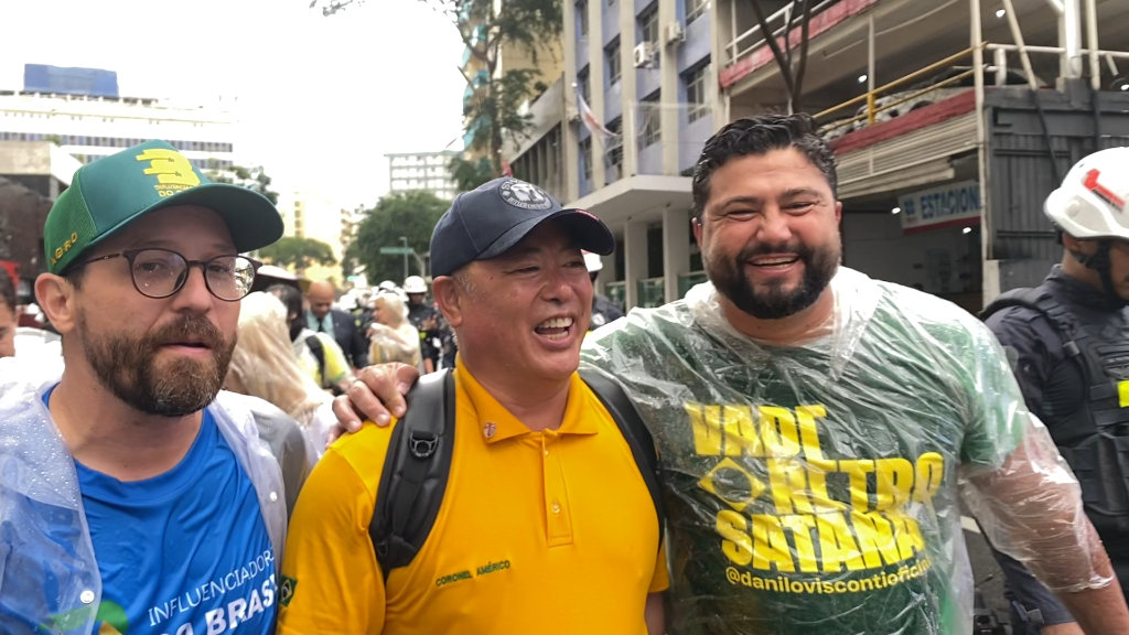 Danilo Visconti com Coronel Américo