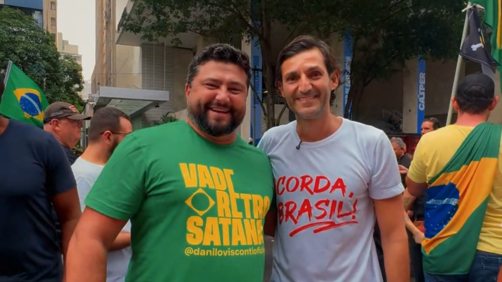 Danilo Visconti com o Deputado Estadual Tomé Abduch